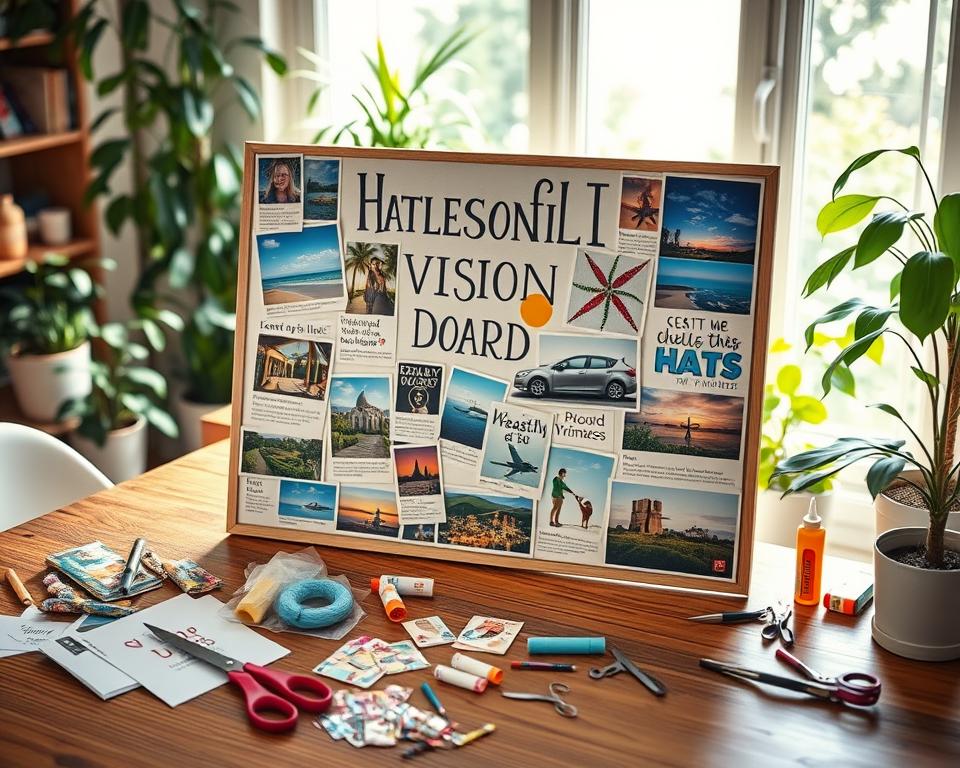 Vision board creation